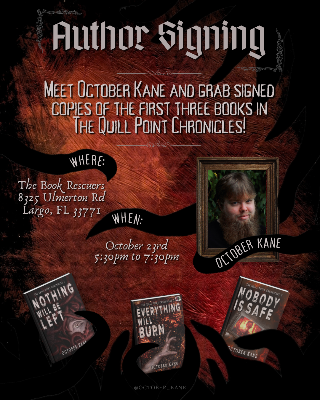 102326 TBR Book Signing Promo – INSTAGRAM – Brandon Schumacher